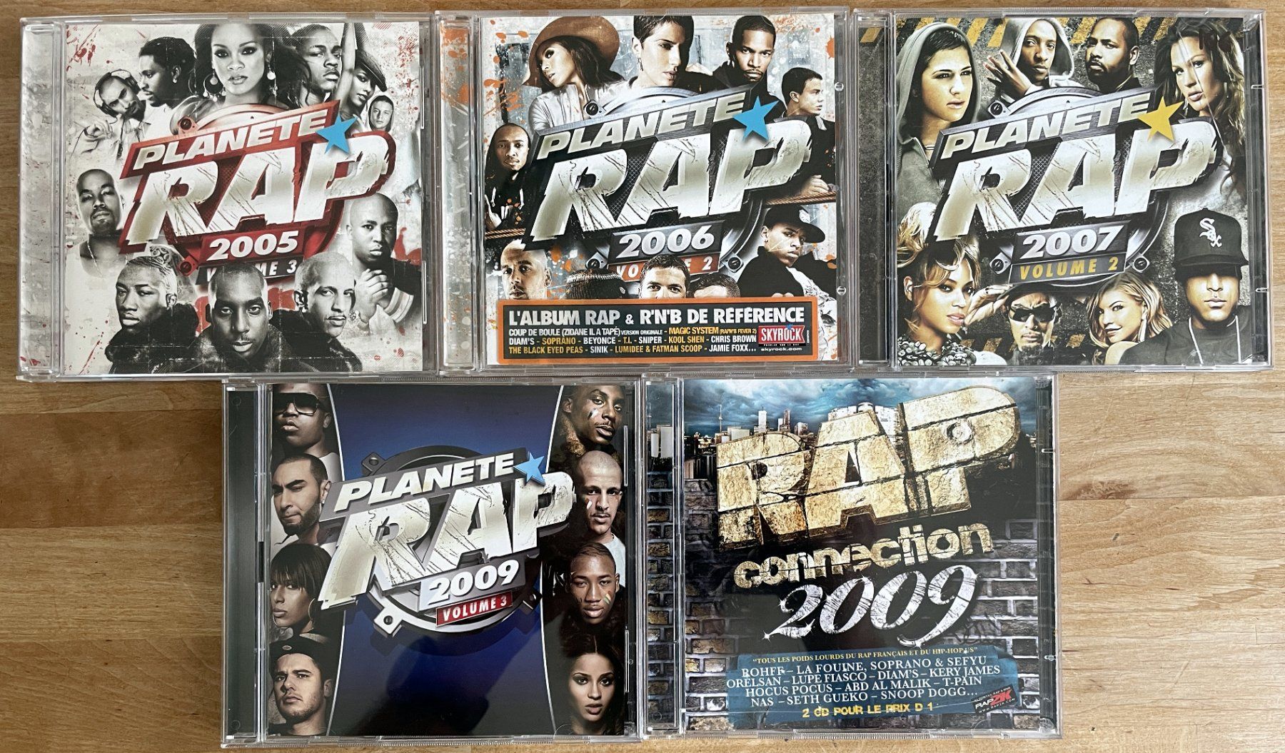 CD: Planète Rap & Rap Connection - 6 CD's & 2 DVD – Usato da Savagnier venduto da Ne2065
