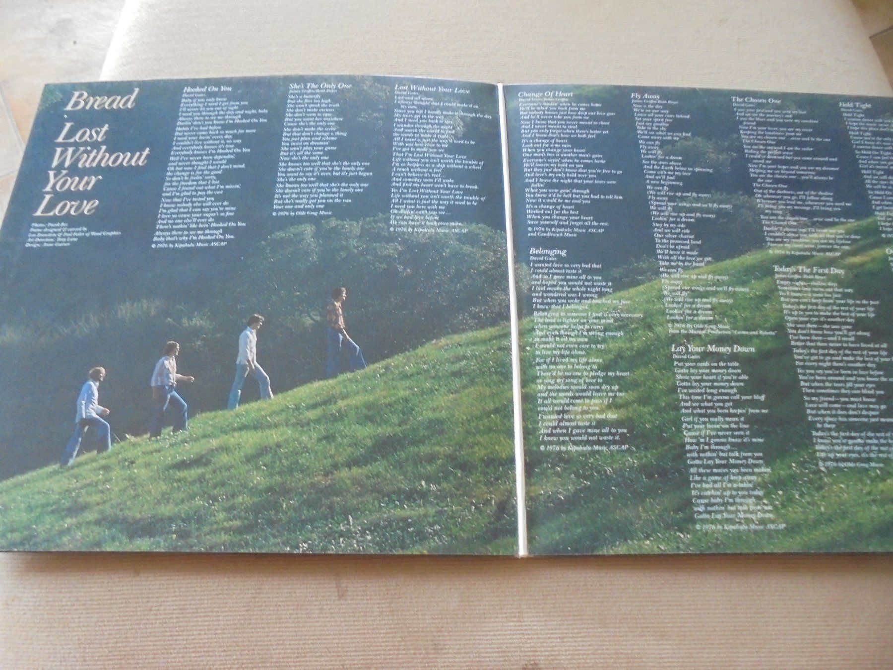 Dischi in vinile: BREAD " Lost without your love " LP 1977 (VG+) – Usato da Crissier venduto da Promopost 1