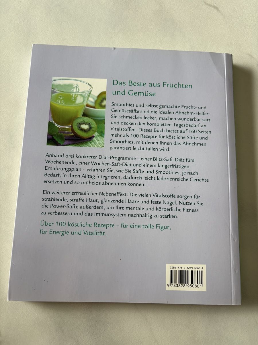 Livres: Smoothie Rezeptebuch – D'occasion à Baar par steffi_16 1