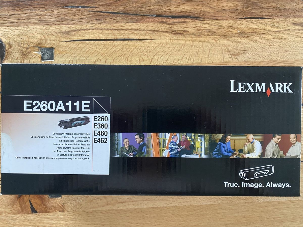 Lexmark Druckerpatronen & Toner: Toner von Lexmark E260A11E – Neu und originalverpackt aus Oberwil BL von micanojoma