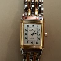 montre reverso or 18k et acier JAEGER LECOULTRE