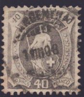 Nr 97A oblitération 1.VIII.08