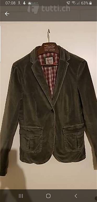 Esprit Giacche: Jacket aus Plüsch Gr 42 – Usato da Thun venduto da Vesna27