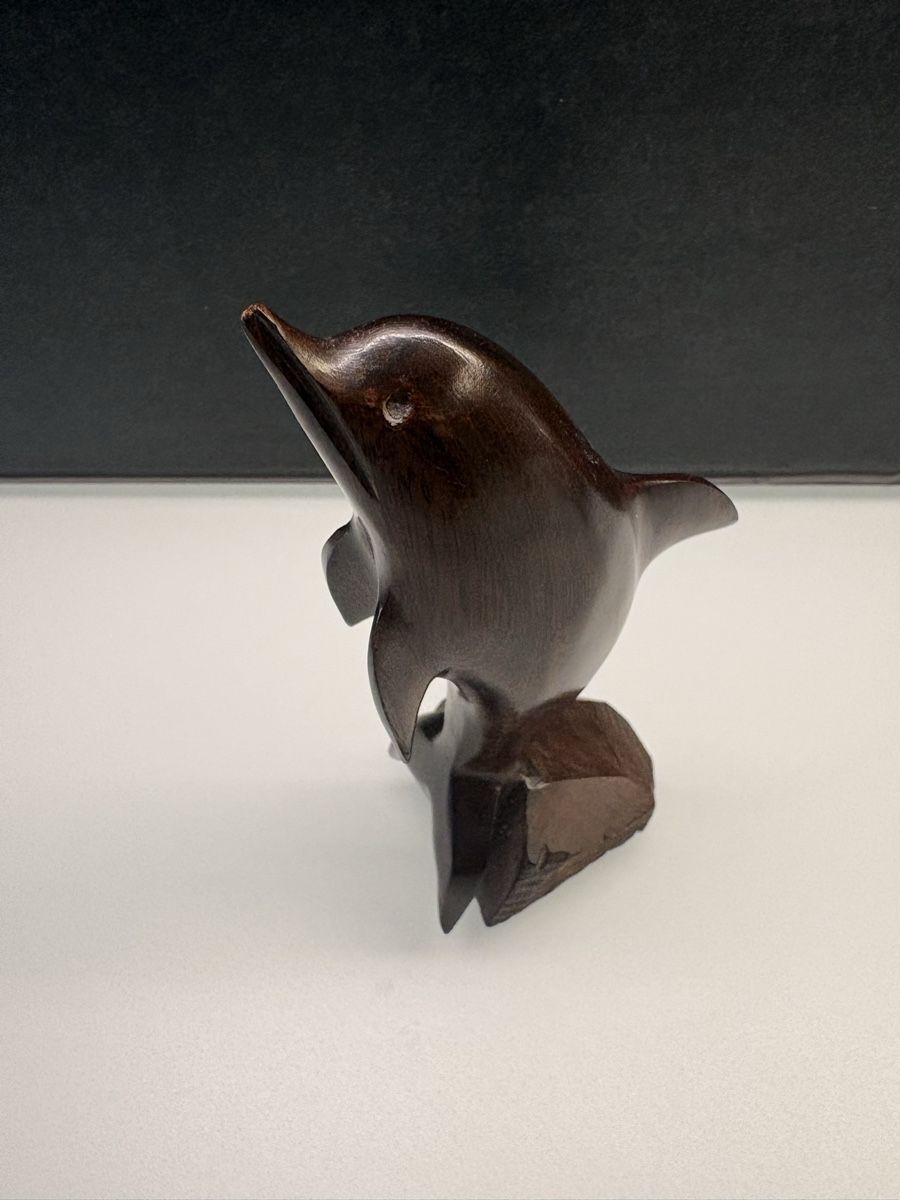Statuette: Delfin Figur vintage Palisander – Usato da Bellach venduto da 2ndBox 1