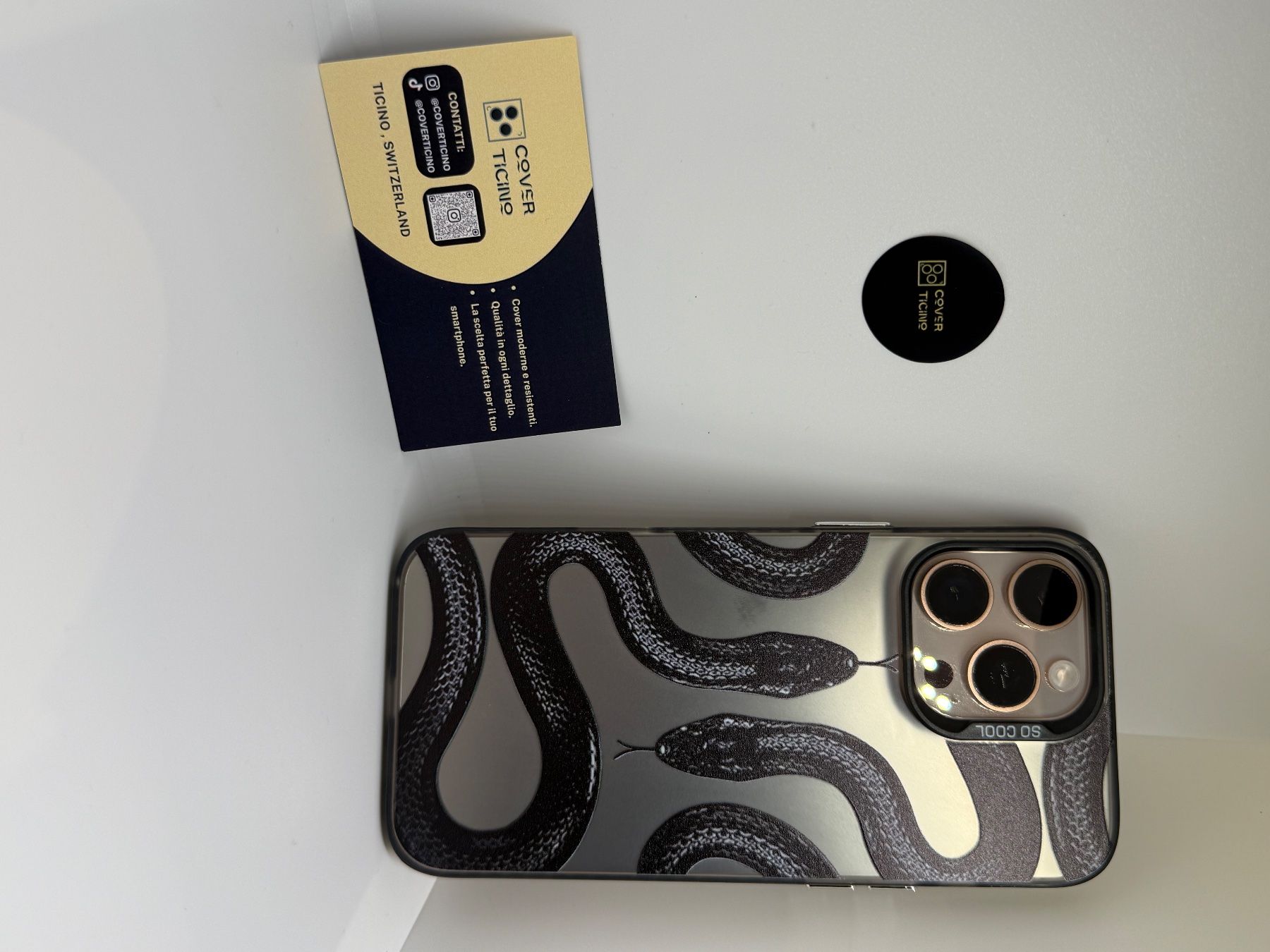 Cover & Protezioni schermo: Vendo cover per iPhone 17/16/15/.. – Nuovo e nell'imballaggio originale da Cadenazzo venduto da met_5tsn