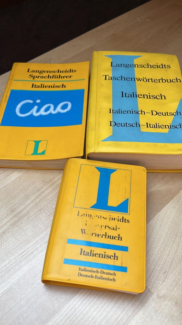 Bücher: Deutsch-Italienisch Wörterbücher – Gebraucht aus Wiggen von Antoniotto