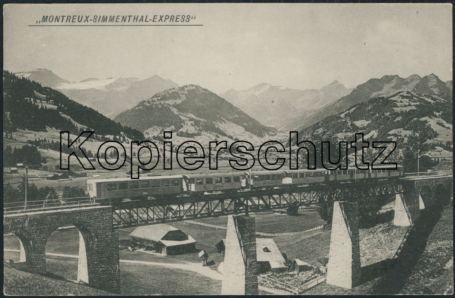 Cartoline postali: BE Gstaad - Bahn MOB - Saanen – Nuovo (secondo la descrizione) da Schindellegi venduto da Jonathan77