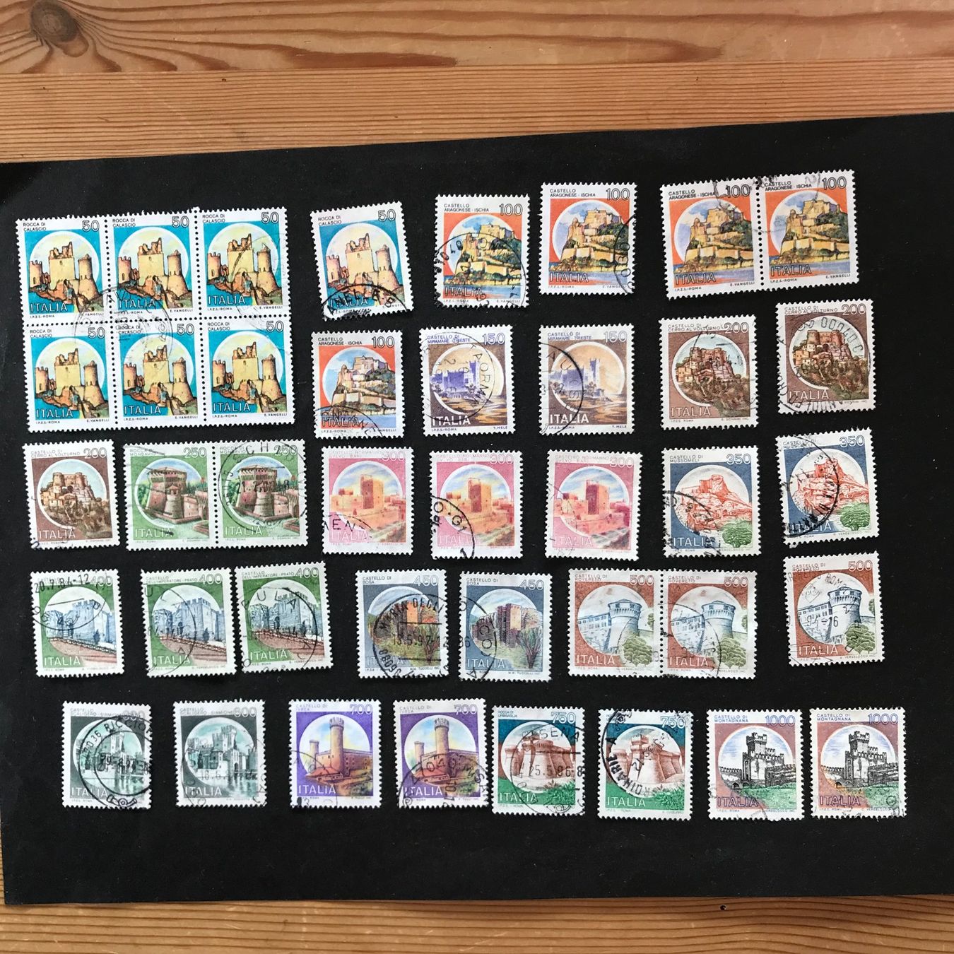 Alle Briefmarken: ITALIEN: ab 1961, kleine Sammlung gest. – Gebraucht aus Uitikon Waldegg von Gooddeal05 5