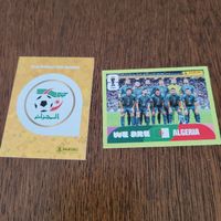 Panini26  Algerien Wappen und Mannschaft