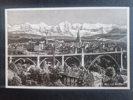 Karte BE   Bern und die Alpen