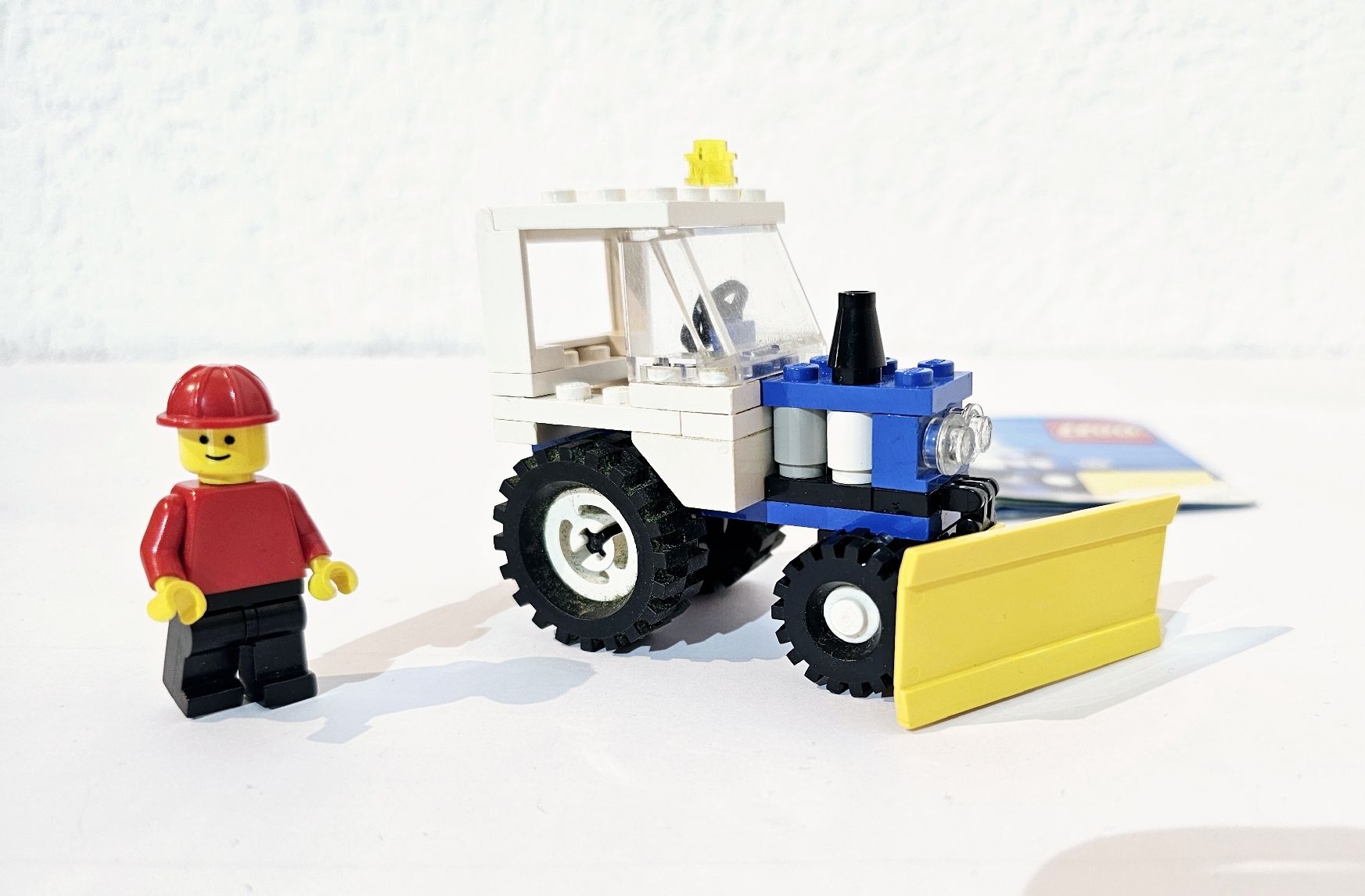 Lego Kit di costruzioni: LEGO LEGOLAND 6524 TRACKTOR MIT SCHNEEPFLUG – Usato da Turbenthal venduto da Ddanuh