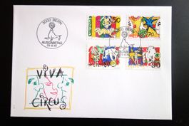 1992 FDC Zirkuswelt