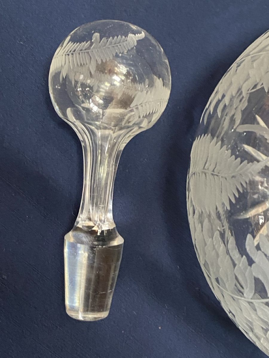 Caraffe: Antiker Dekanter ca. 1880 – Usato da Thun venduto da Fantalu 1