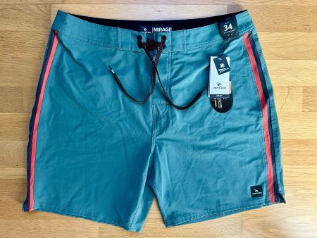 NEU RIP CURL MIRAGE Core Cordura Boardshorts Badehose 34 L