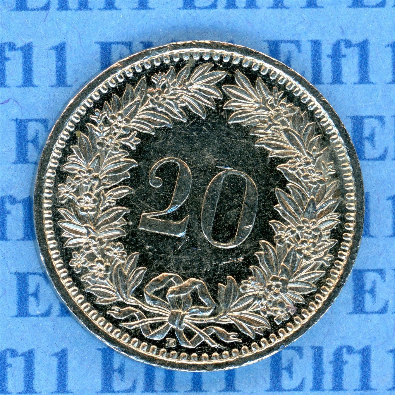 Tutti le monete: CHF___0.20 1991 -vz 20 Rappen – Usato da Widnau venduto da Elf11 1