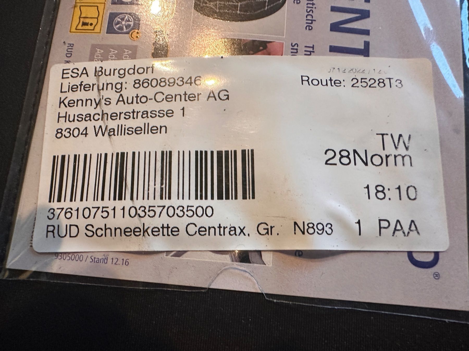 Rud Catene da neve: RUD Centrax Gr. N893 – Nuovo e nell'imballaggio originale da Eich venduto da Neu_oder_Gebraucht 1