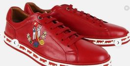 BALLY Men's Red Animal Collection ANISTERN  EU 71/5 E. 41,5