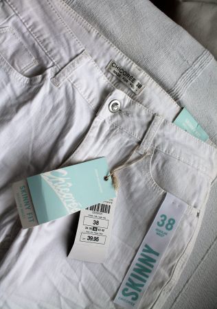 Hose Jeans  weiss 🎀 mit Etikett NEU! Chicorée  Boho Shabby