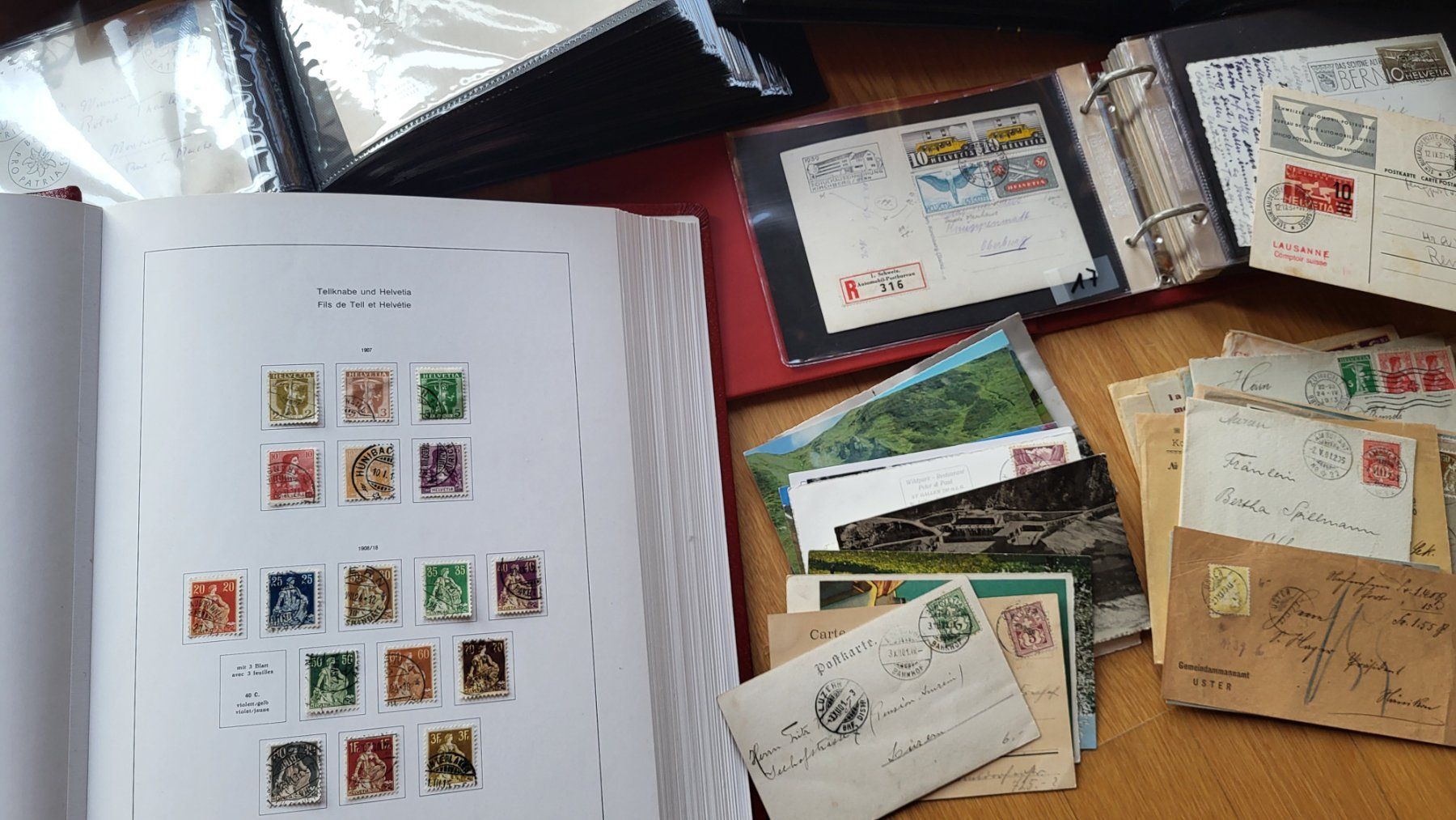 Tutti i francobolli: Grosse Briefmarken Sammlung CH ab 1862 – Usato da Bäriswil BE venduto da mimi.86 3
