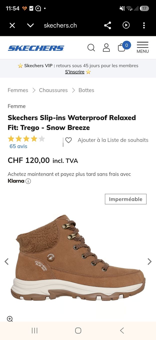 Skechers Scarpe da uomo: bottes d'hiver imperméables – Nuovo (secondo la descrizione) da Corseaux venduto da Tomane03