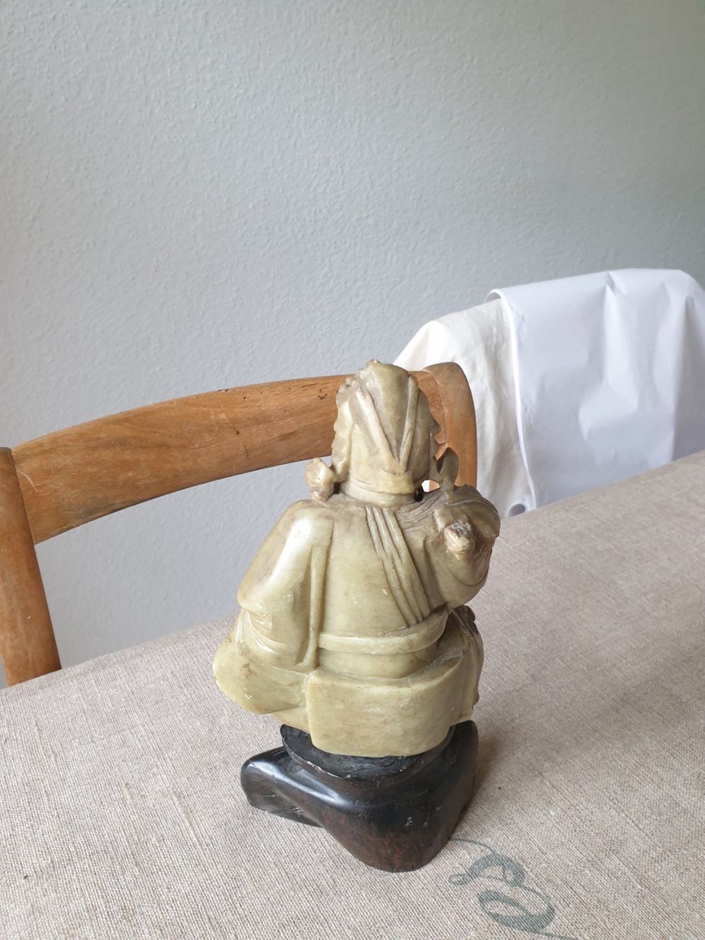 Skulpturen & Statuen: China Specksteinfigur auf Sockel – Gebraucht aus Bottmingen von sandy_2 6