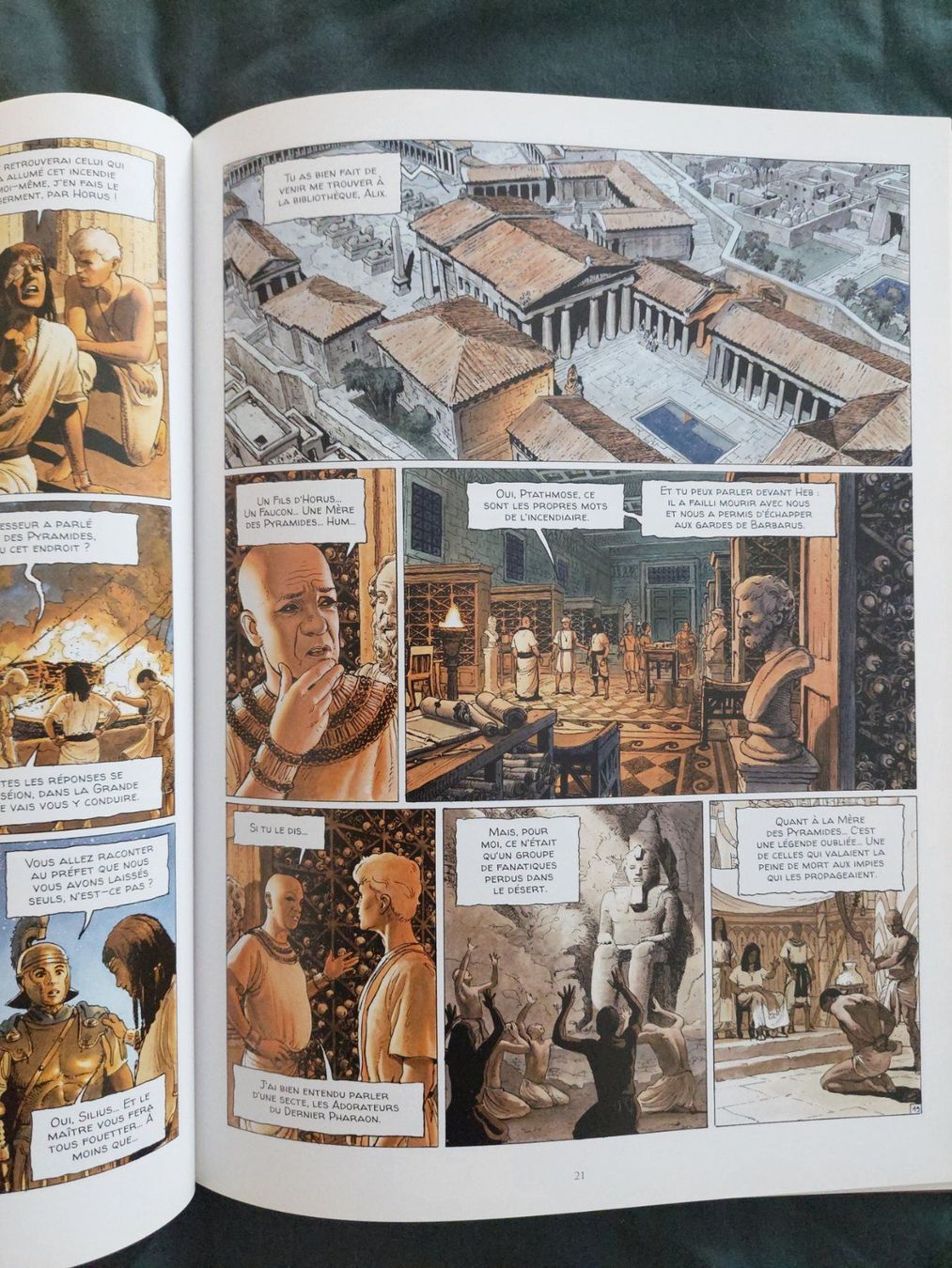 Fumetti: Alix Senator T.2 Le Dernier Pharaon EO 2013 TBE – Usato da Genève venduto da Blu_BD 3