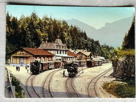 BE Brünig-Hasliberg Bahnhof um 1900