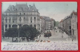 Genf 1910 - Corraterie & Place Bel-Air