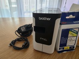 Brother P‑touch P700 Labelprinter inkl. ungeöffnetem Tape