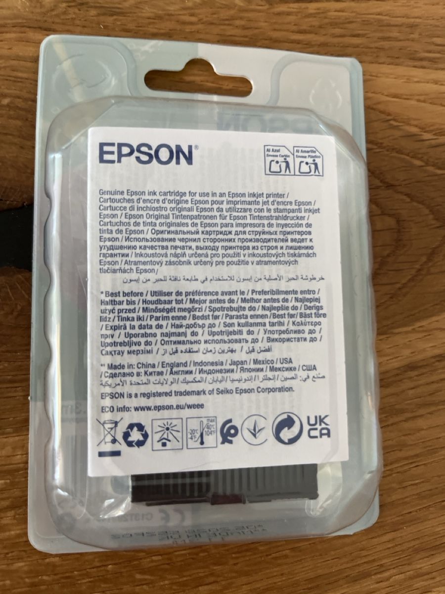 Epson Druckerpatronen & Toner: Tintenpatrone BLACK 29XL EPSON DRUCKER – Neu und originalverpackt aus Baar von Girlpower1994 1