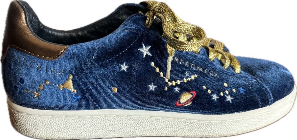 Scarpe da donna: Baskets MOA 40 velours bleu nuit – Nuovo (secondo la descrizione) da Dotzigen venduto da SecondHandGems 3