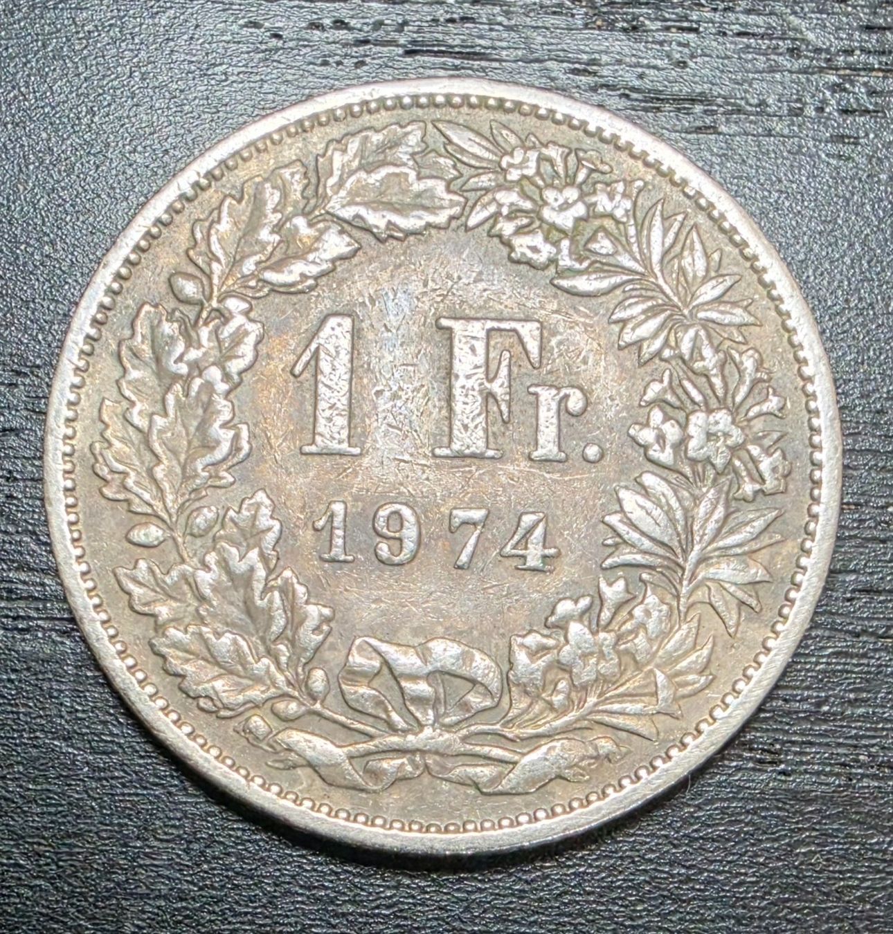 Toutes les monnaies: 1.00 CHF - 1974 – D'occasion à Roche VD par Octave75