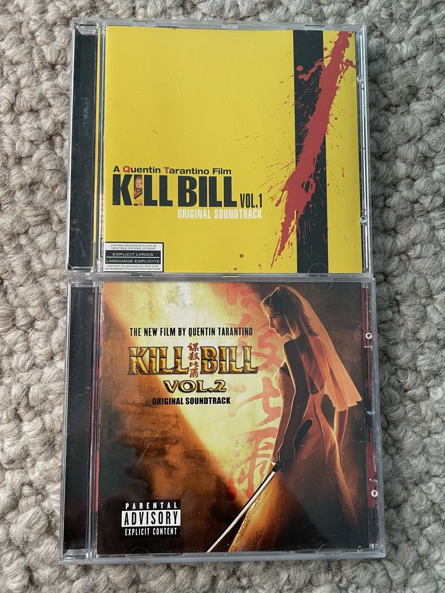 CDs: 2x Kill Bill Vol.1+2 – Gebraucht aus Reinach AG von trigger7811