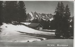 Fotokarte Eug. Widmer, Molseralp, Flumserberg