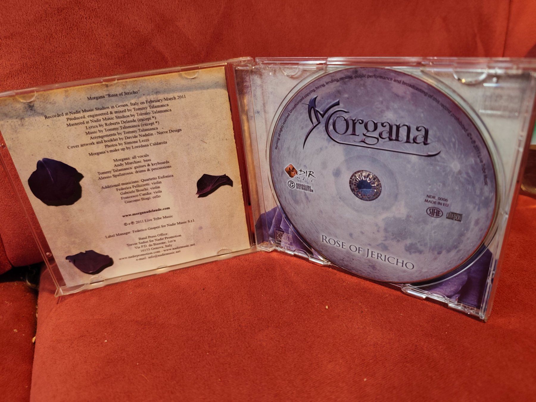 CD: Morgana Rose Of Jericho – Usato da Zofingen venduto da noise123 2