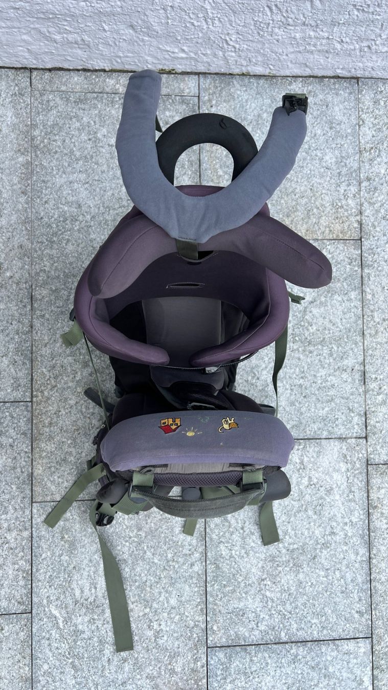 Vaude Marsupi portabebè: Wanderrucksack / Tragerucksack / Babytrage – Usato da Mosnang venduto da Com89 1