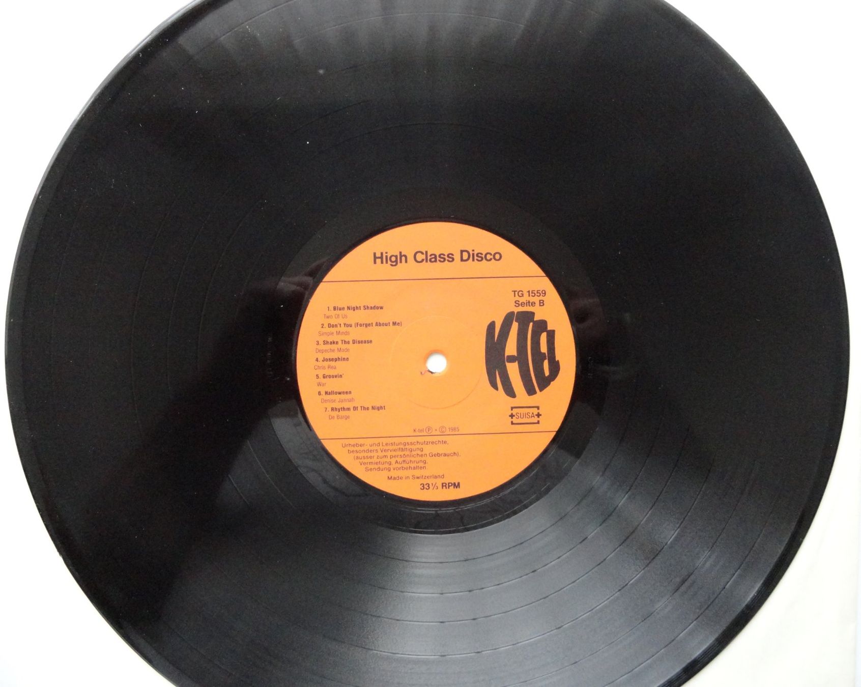 Schallplatten: HIGH CLASS DISCO - Diverse Interpreten (Sampler) – Gebraucht aus Neftenbach von Verk13 3