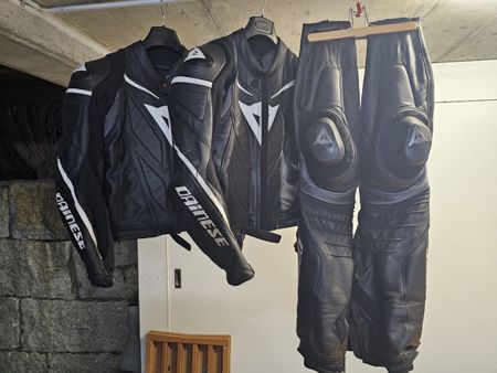 Dainese Motorrad Lederkombi 2-teilig Gr. 104