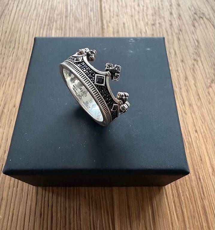 Thomas Sabo Ringe: Ring Krone Sterling Silber, geschwärzt – Gebraucht aus Dietfurt von ric_j9pq 1