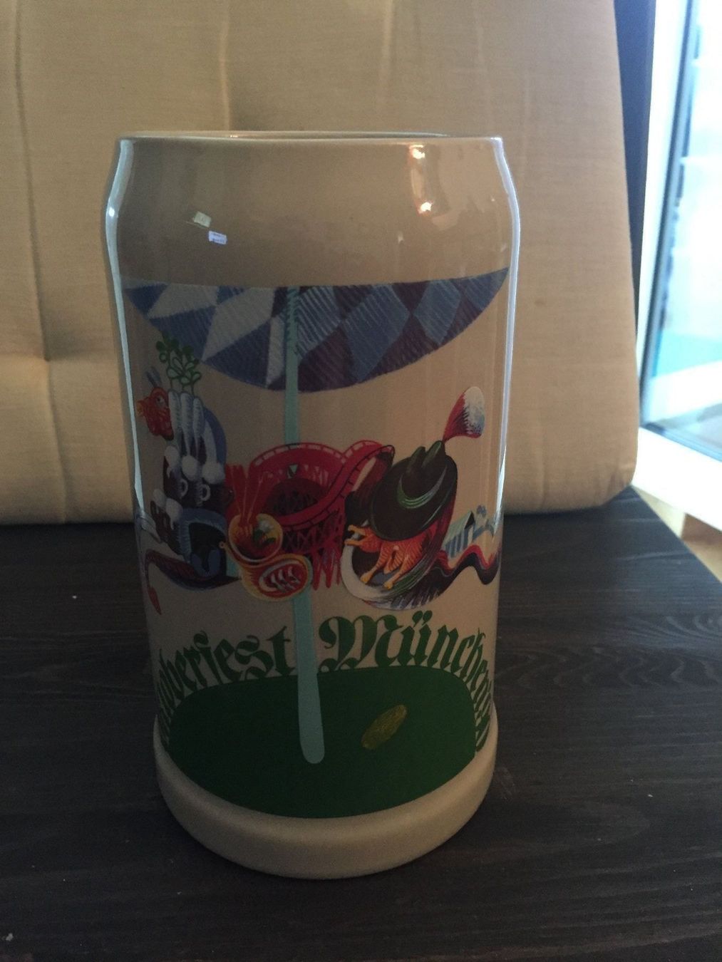 Bicchieri: Oktoberfest Bierkrug von 1990 – Usato da Rapperswil SG venduto da Boadioz