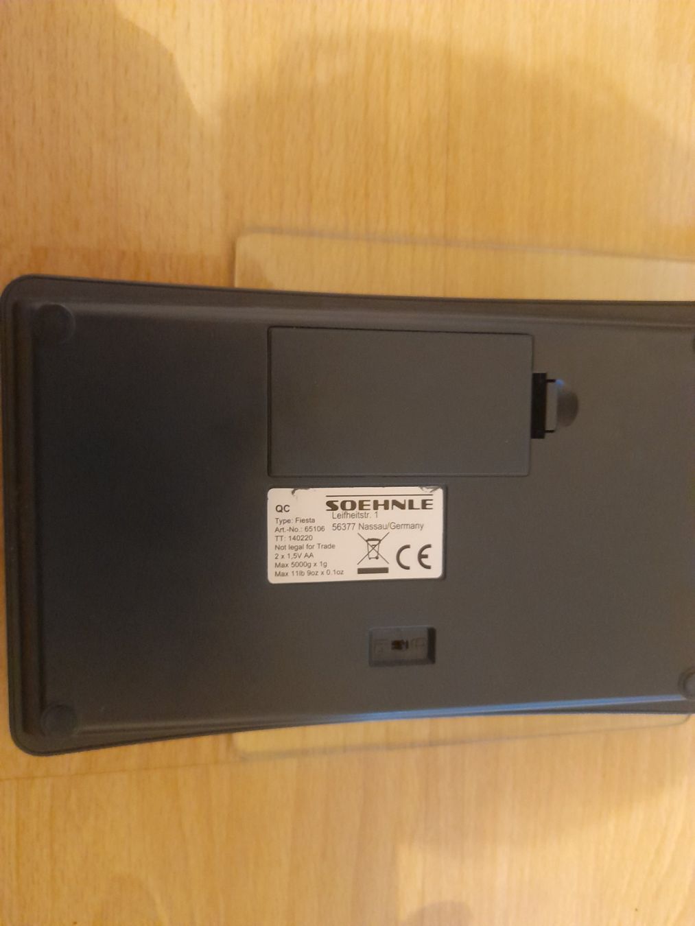 Soehnle Bilance da cucina: Soehnle Küchenwaage 5Kg – Usato da Lustmühle venduto da chevi03 3