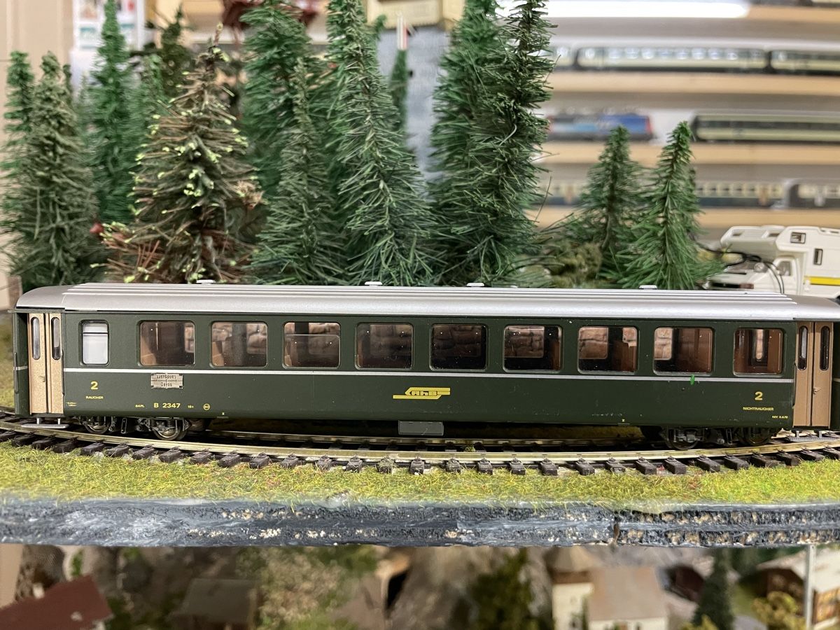 Bemo Modellini di ferrovie: Bemo Personenwagen B 2347 2 Kl. – Nuovo (secondo la descrizione) da Gossau SG venduto da Krokodil344