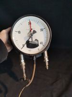 Demag Manometer, Altes Druckmessgerät, Industriedesign