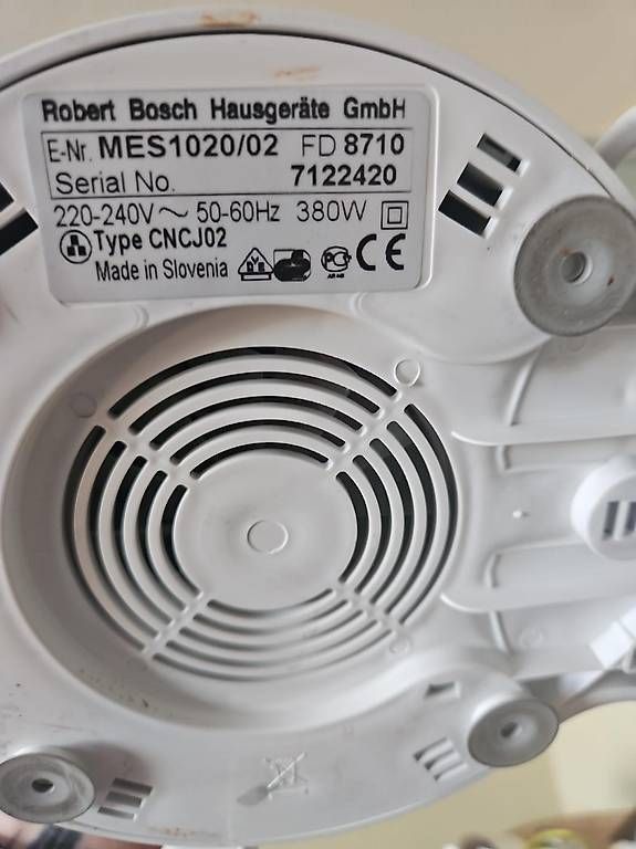 Appareils de cuisine: Bosch Entsafter MES1020 380W – D'occasion à Zug par Schwenggeler 1