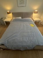 King-sized bed, size 160x200cm, brand Interio