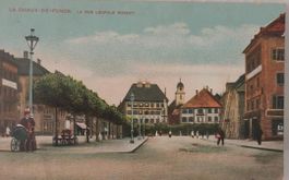 LA CHAUX -DE-FONDS - Rue Léopold Robert - 1917