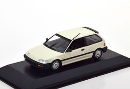 Honda Civic IV 1997-2001 weiss / schwarz     1:43