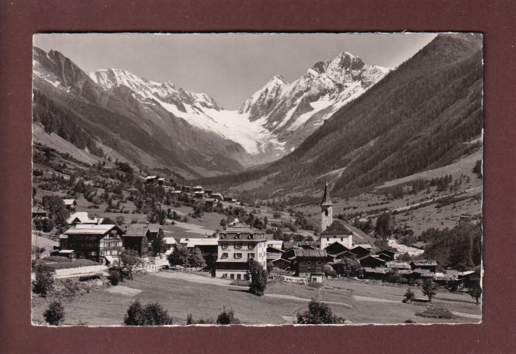 Cartoline postali: Lötschental - KIPPEL – Usato da Pully venduto da nicecards