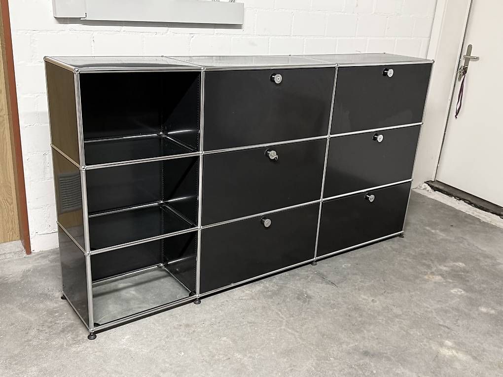 USM Scaffali: USM Haller Sideboard Schwarz in Top Preis – Usato da Dietikon venduto da Kumar_Occasionen 2