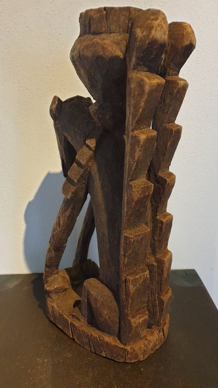 Sculture & Statue: Tierfigur. Bakongo. Kongo. Afrika. Sammlung Schlimper, Köln. – Usato da Goldach venduto da armando_r 2